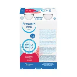 FRESUBIN ENERGY DRINK Aardbeien drinkfles 6X4X200 ml