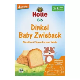 HOLLE Biologische baby spelt beschuit, 200 g
