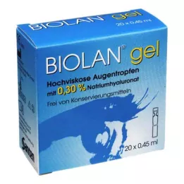 BIOLAN Gel oogdruppels, 20X0,45 ml