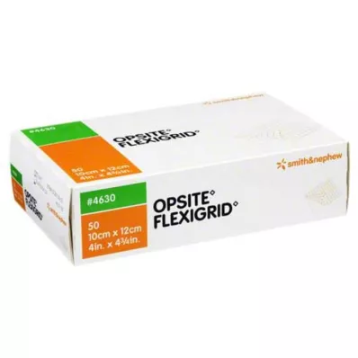 OPSITE Flexigrid transp. wondverband 10x12 cm steriel, 50 stuks OPSITE Flexigrid transp. wondverband 10x12 cm steriel, 50 stuks