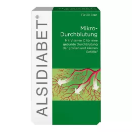 ALSIDIABET Diabetische microcirculatiecapsules, 60 stuks