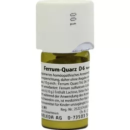 FERRUM QUARZ D 6 Trituration, 20 g