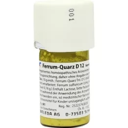 FERRUM QUARZ D 12 Trituration, 20 g