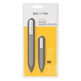 BIO-H-TIN Glazen nagelvijlset, 1 stuk