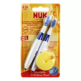 NUK Mondverzorgingsleerset blister, 2 stuks