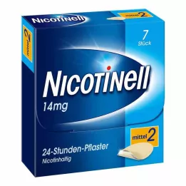 NICOTINELL 14 mg/24-uurspleister 35 mg, 7 stuks