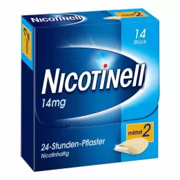 NICOTINELL 14 mg/24-uurspleister 35 mg, 14 stuks