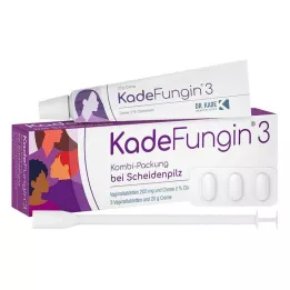 KADEFUNGIN 3 combipacks 20 g crème + 3 vaginale tabletten, 1 stuk
