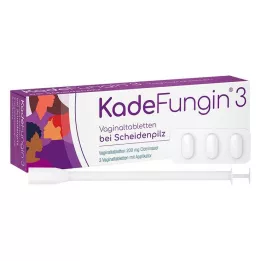 KADEFUNGIN 3 vaginale tabletten, 3 stuks