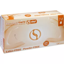 Sempercare Vinylonderzoek Handschoenen Onteril Pudfrei M, 100 st