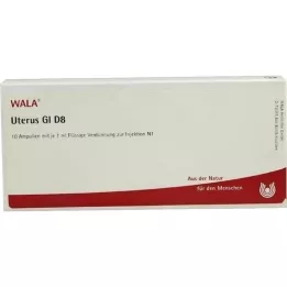 UTERUS GL D 8 ampullen, 10x1 ml