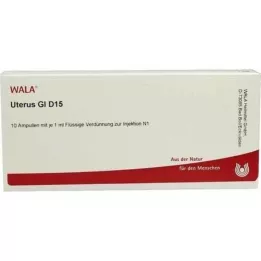 UTERUS GL D 15 ampullen, 10X1 ml