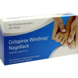 Ciclopirox Winthrop nagellak, 6 g