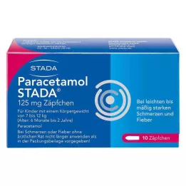 PARACETAMOL STADA 125 mg zetpillen, 10 stuks