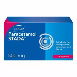 PARACETAMOL STADA 500 mg zetpillen, 10 stuks