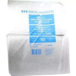 WASCHHANDSCHUHE Vliesvlies 14,5x22 cm, 50 stuks