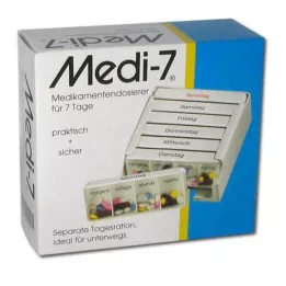 MEDI 7 medicijndoses gedurende 7 dagen wit, 1 st