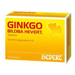 GINKGO BILOBA HEVERT Tabletten, 100 stuks