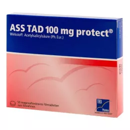 ASS TAD 100 mg protect maagsapresistente filmomhulde tabletten, 50 stuks