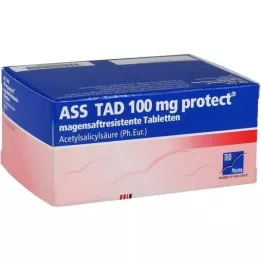 ASS TAD 100 mg beschermen maagdarmfilmtabletten, 100 st