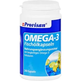 PROVISAN Omega-3 Visolie Capsules, 240 st