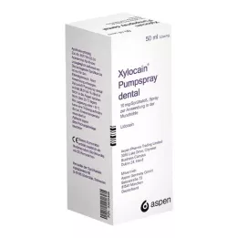 XYLOCAIN PUMPSPRAY TANDHEELKUNDIG, 50 ml