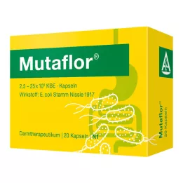 MUTAFLOR maagsapresistente harde capsules, 20 stuks
