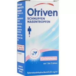 OTRIVEN 0,025% neusdruppels voor peuters, 10 ml