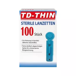 GLUCO TEST Lancetten, 100 stuks