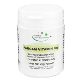 PANGAM Vitamine B15 Vegi Capsules, 180 stuks