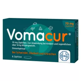 VOMACUR 70 zetpillen, 5 stuks