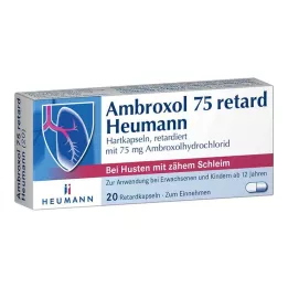 AMBROXOL 75 retard Heumann-capsules, 20 stuks