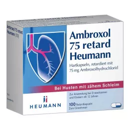 AMBROXOL 75 retard Heumann-capsules, 100 stuks