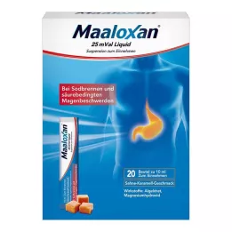 MAALOXAN 25 mVal vloeistof, 20X10 ml