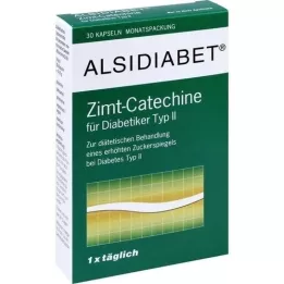 ALSIDIABET Kaneel catechines voor diab.type II capsules, 30 |2| stuks |2|