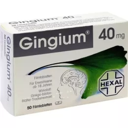 GINGIUM Film -gecoate tablets, 50 st