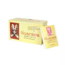GUARANA RISING Zonnethee fles, 20 stuks