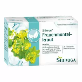 SIDROGA Vrouwenmantel-theefilterzakjes, 20X1,0 g