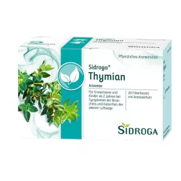 SIDROGA Tijm theefilterzakjes, 20X1.6 g