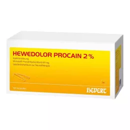 HEWEDOLOR Procaïne 2% ampullen, 100 stuks
