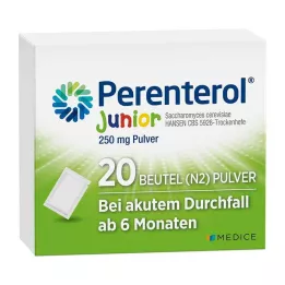 PERENTEROL Junior 250 mg poederfles, 20 stuks
