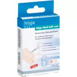 Höga Med Soft Work Pleister 6 cm x 1 m, 1 st