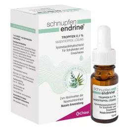 SCHNUPFEN ENDRINE 0,1% neusdruppels, 10 ml