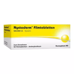 NYSTADERM Filmomhulde tabletten, 50 stuks