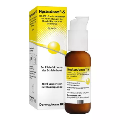 NYSTADERM S Suspensie doseerpomp, 48 ml NYSTADERM S Suspensie doseerpomp, 48 ml