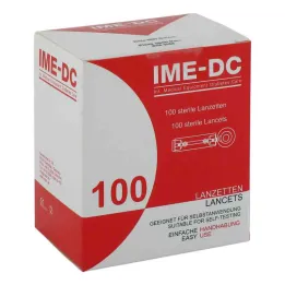 Ime Dc lancetten/naalden voor prikapparaat (100 stuks)