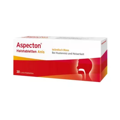 ASPECTON Keelpastilles, 30 stuks ASPECTON Keelpastilles, 30 stuks