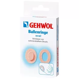 GEHWOL kogelringen ovaal, 6 st