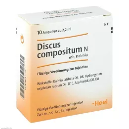 DISCUS compositum N met Kalmia ampullen, 10 stuks