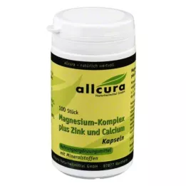 MAGNESIUM KOMPLEX met zink- en calciumcapsules, 100 stuks
